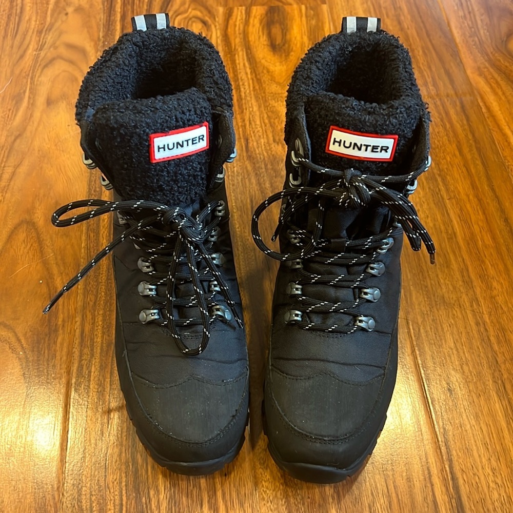 HUNTER- Explorer Insulated Lace Up Commando Boots